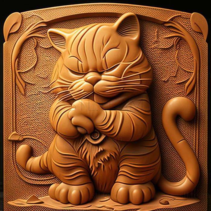 3D model st Garfield FROM Garfield (STL)